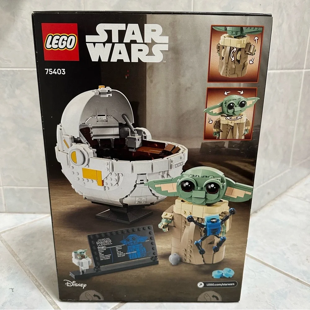 Sealed Lego Star Wars Grogu with Hover Pram set 75403